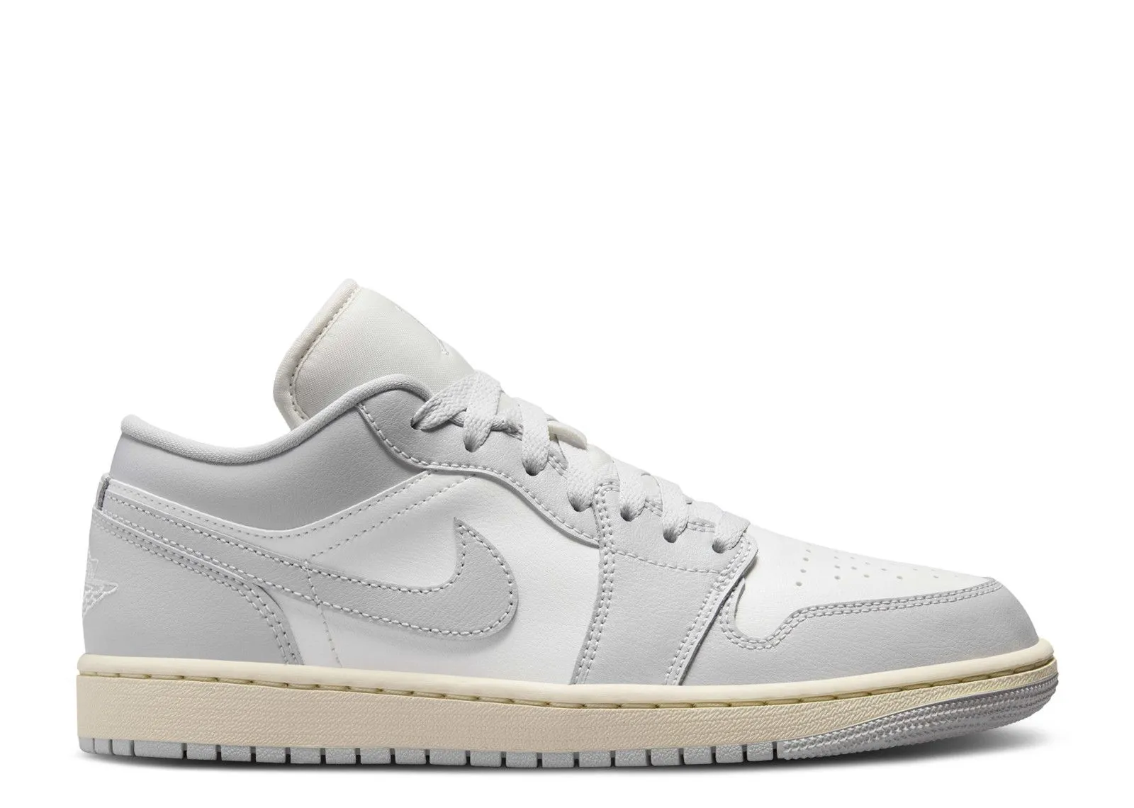 Air Jordan 1 Low Coconut Milk Neutral Grey Camp Step