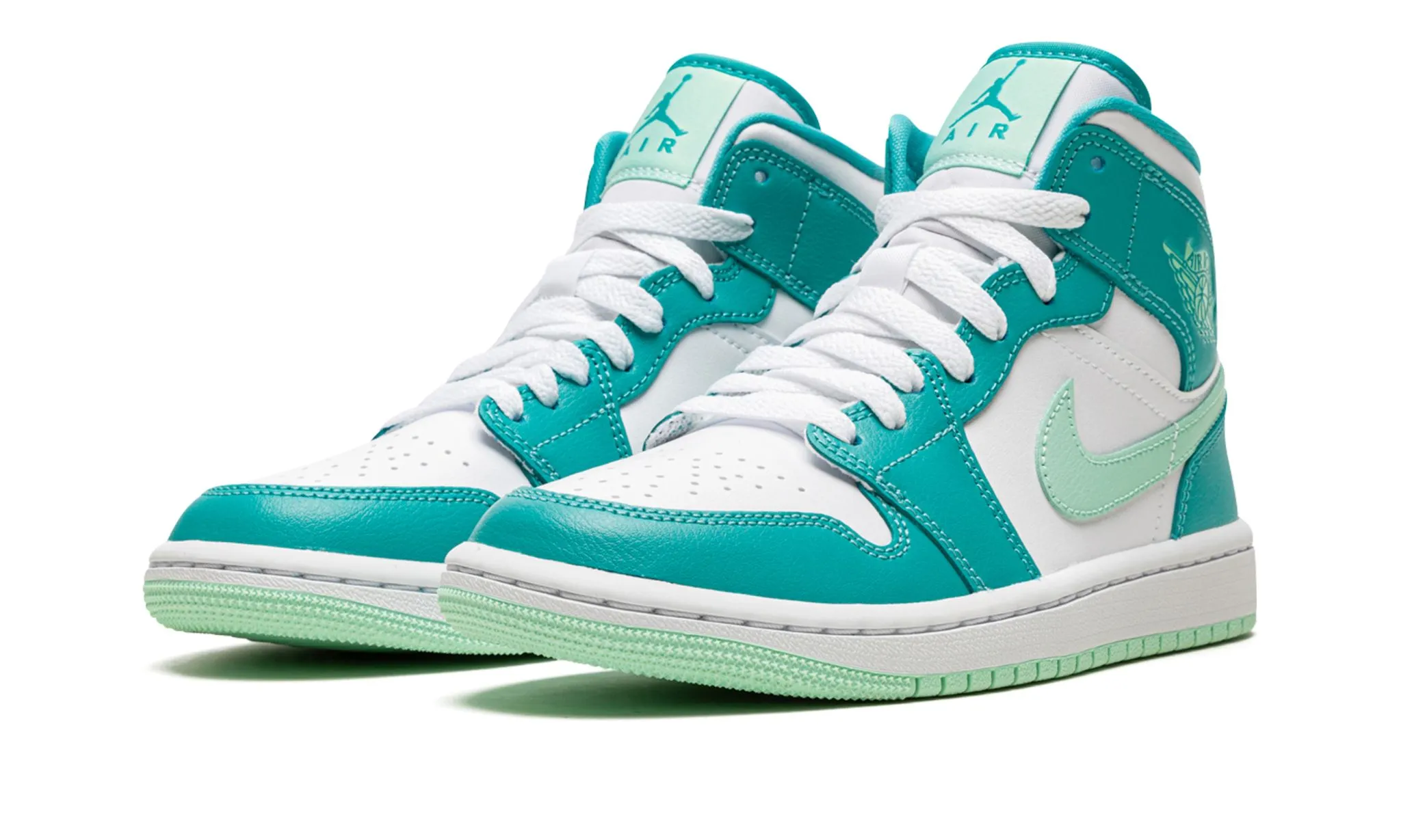 Air Jordan 1 Mid Washed Teal W supportive insole