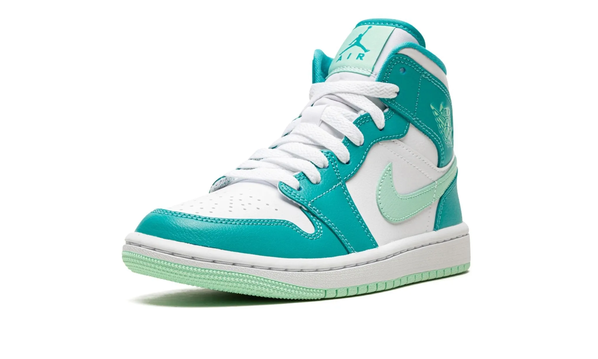 Air Jordan 1 Mid Washed Teal W Urban Runner Everyday Wear