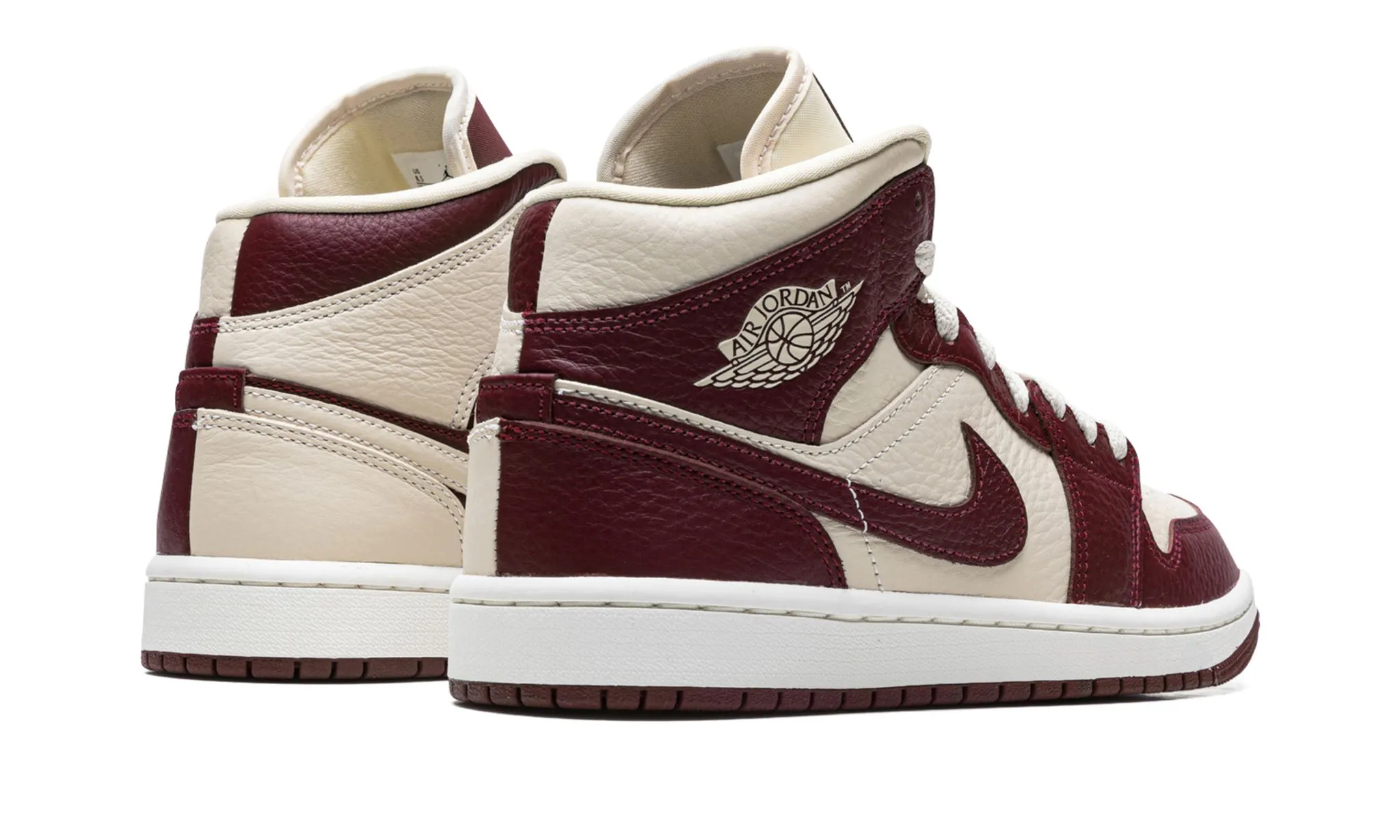 Air Jordan 1 Mid Cherrywood Red Wide fit Slow Step