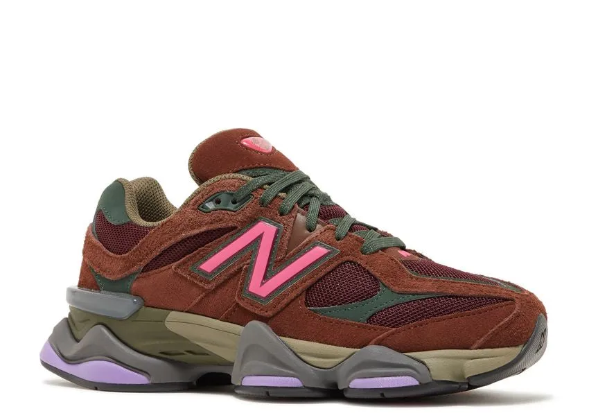 City Style Dry Wear New Balance 9060 Rich Oak Burgundy