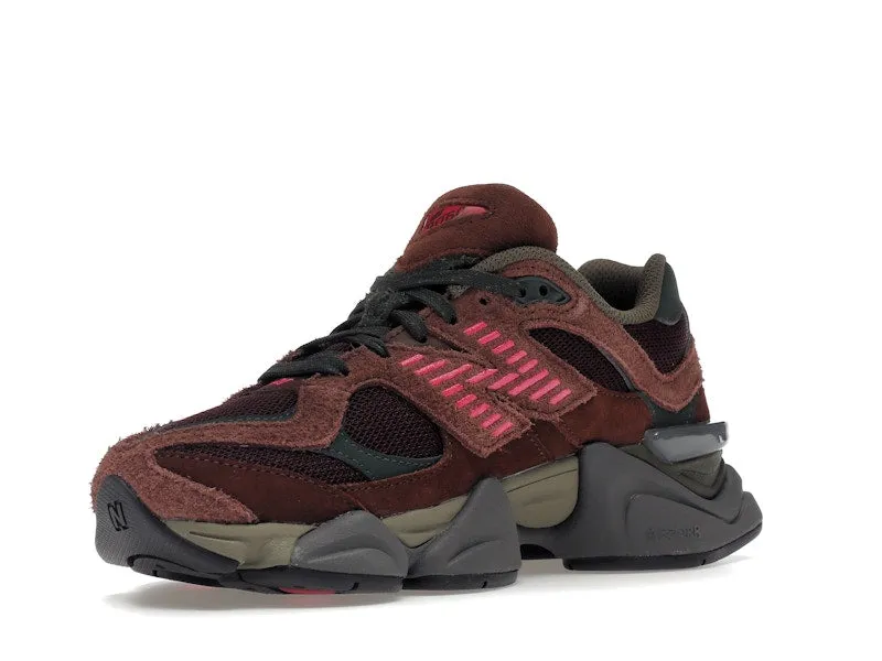 Wet Grip Hill Walk New Balance 9060 Rich Oak Burgundy