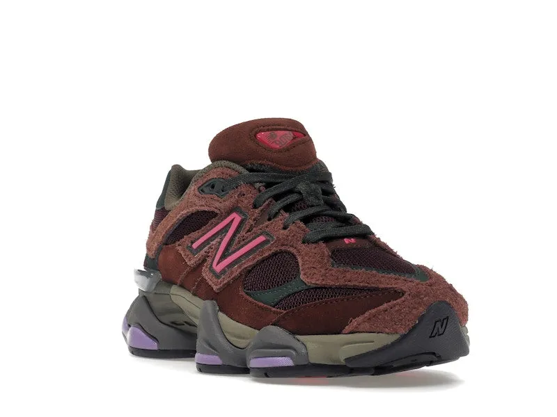 New Balance 9060 Rich Oak Burgundy Comfort support Tone Play
