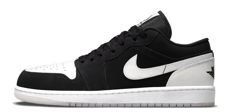 Lean Build All Season Use nike Jordan 1 Low SE Diamond 2022 (DH6931-001) Men's Size 7-13