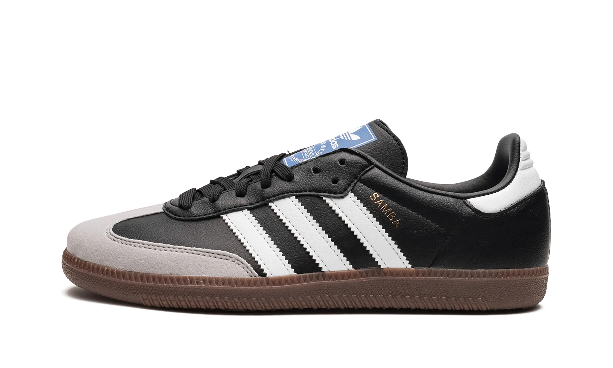 Flat Form Samba Vegan "Black / Gum"