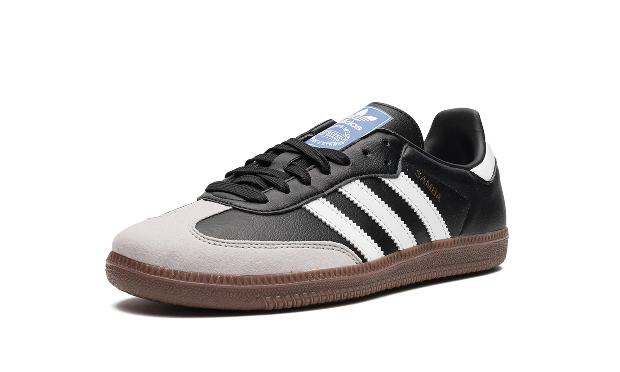 Samba Vegan "Black / Gum" Trend Focused Smooth Design