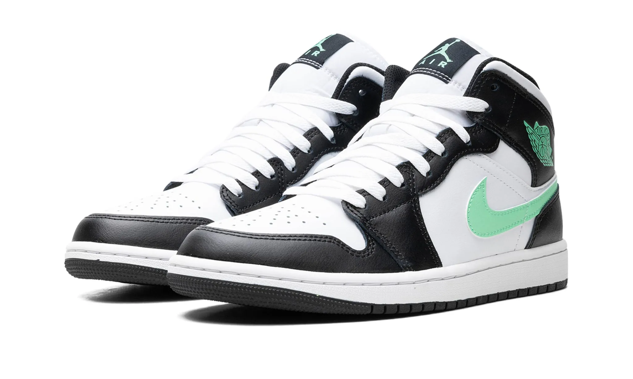 Everyday Ease Light Sole Air Jordan 1 Mid 'Green Glow'