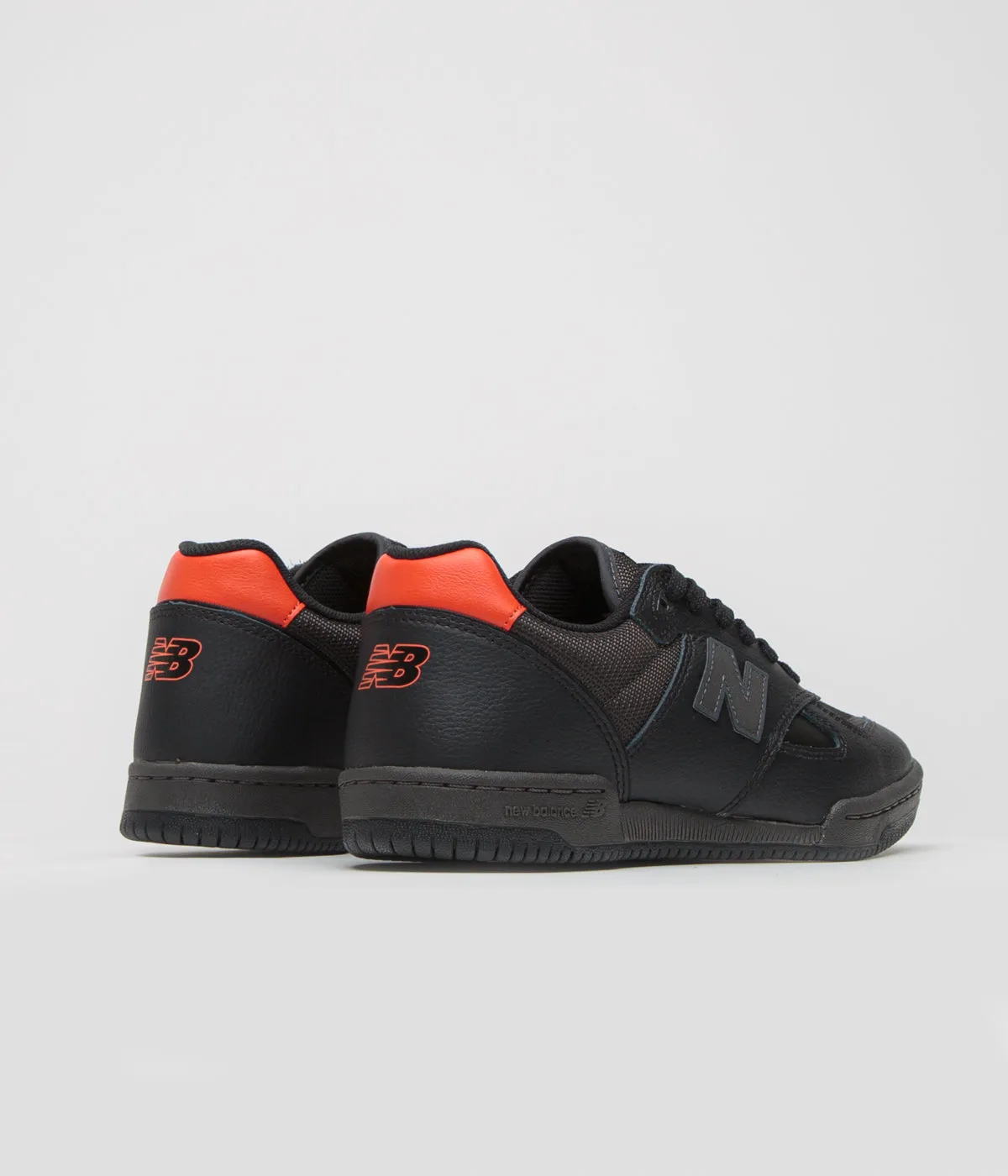 Marathon-Pro New Balance Numeric 600 Tom Knox Shoes - Black Slim Line