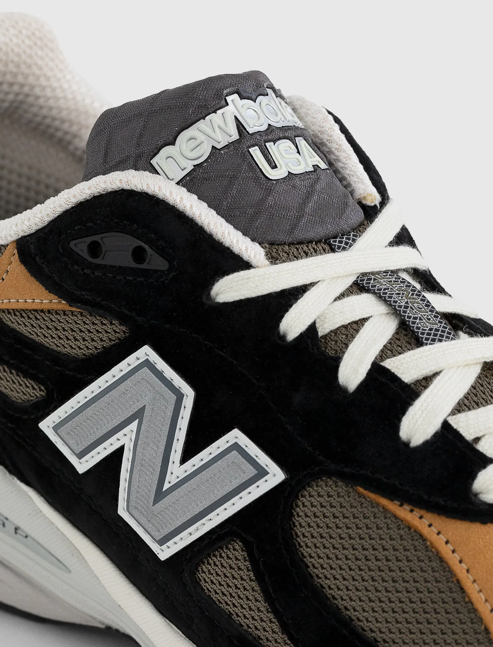 990 V3 MADE IN USA "BLACK/TAN" Rain Step Trend Hot