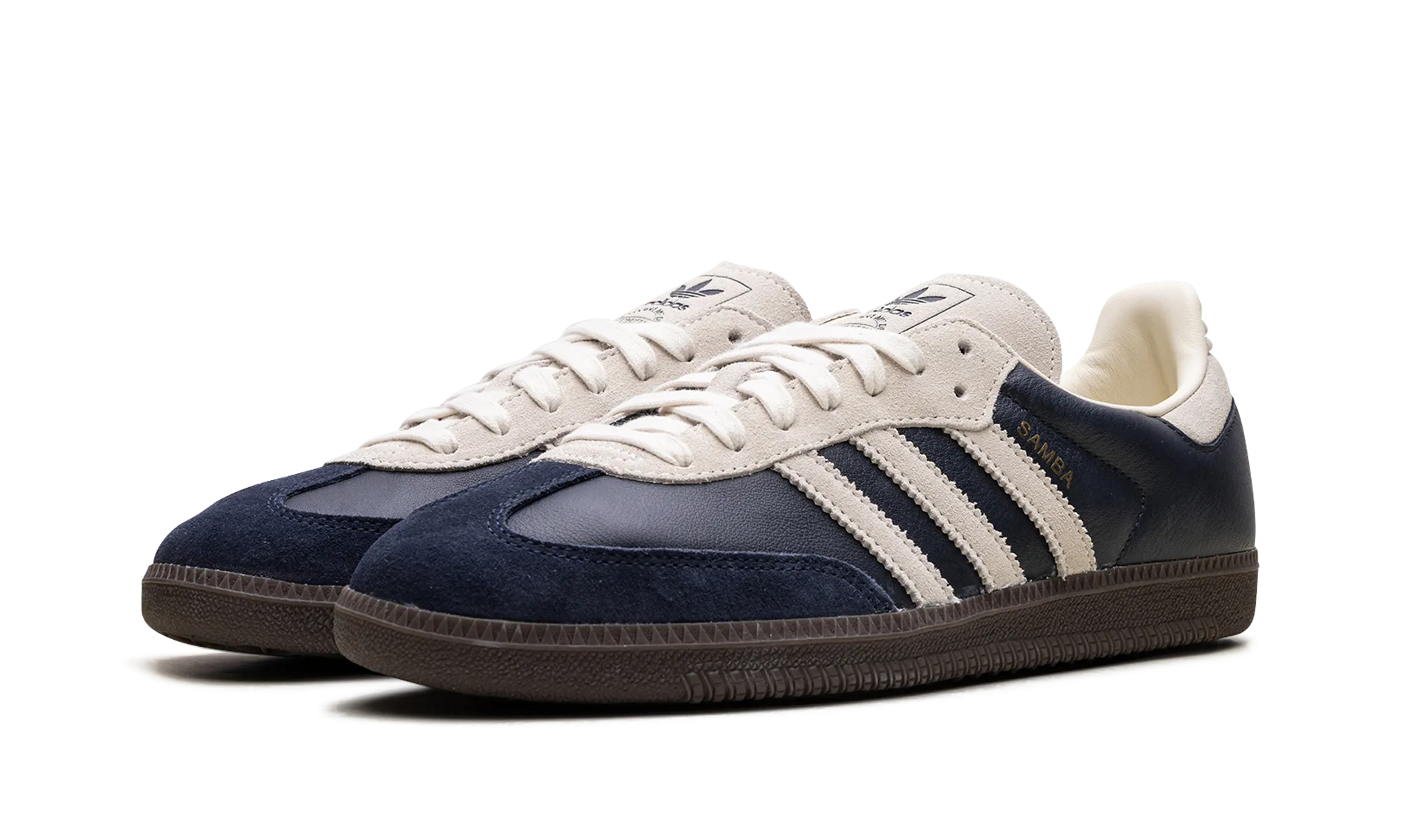 Samba OG "Aurora Ink Cream White" Lace   Up Soft Touch