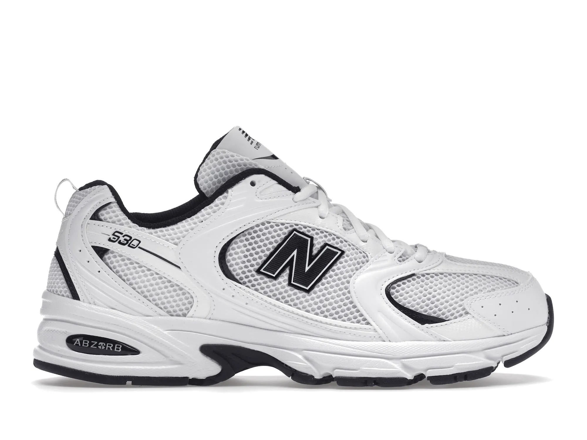 Wet Land Pond Walk New Balance 530 White Black Details