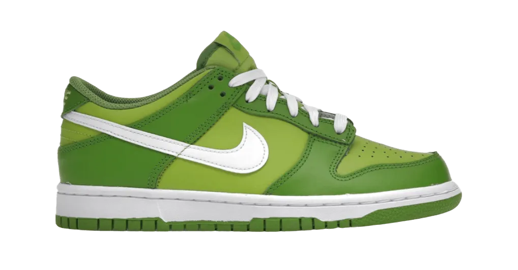 Nike Dunk Low Chlorophyll Green - Pre School forest hike Joint Relief