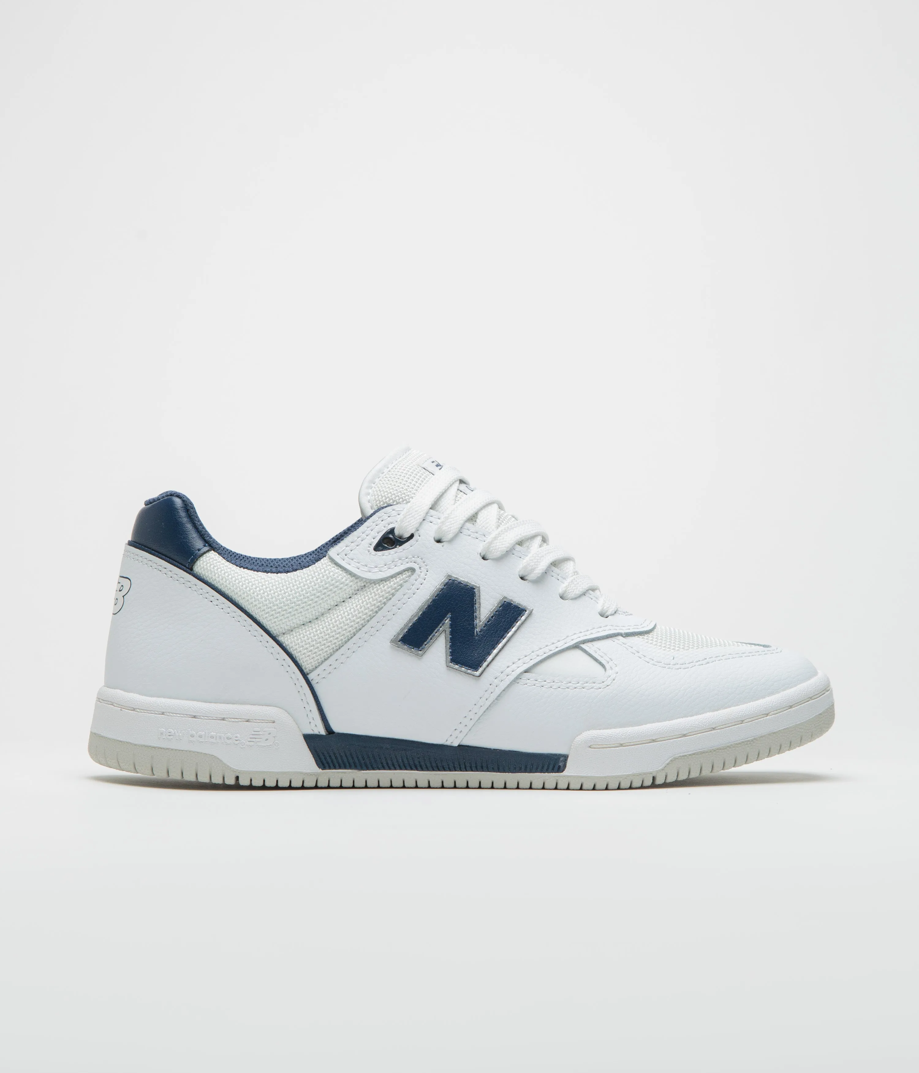 Versatile New Balance Numeric 600 Tom Knox Shoes - White / Navy Clean White Bold Neon