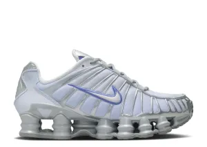 anti - odor shoe quality Nike Shox TL Metallic Platinum Blue Tint