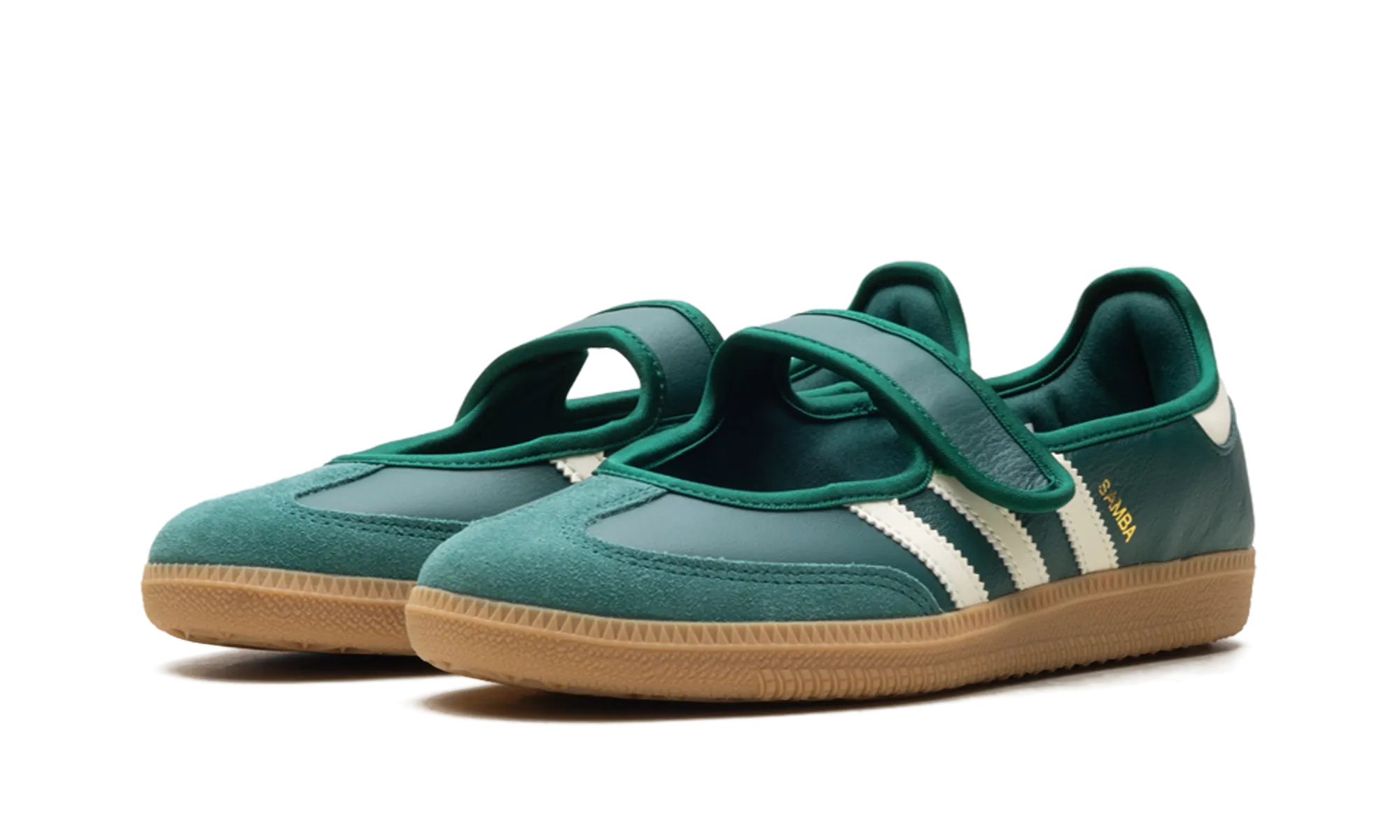 Samba Jane WMNS "Green White Gum" Morning Hike Go Casual