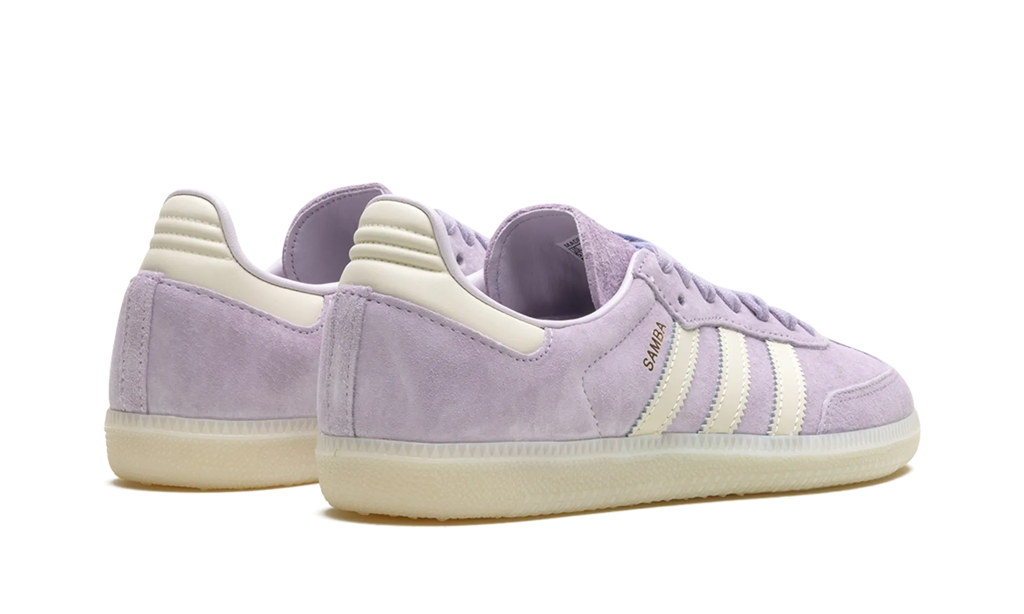 Relaxed Cushion Samba OG "silver dawn/chalk white/off white"