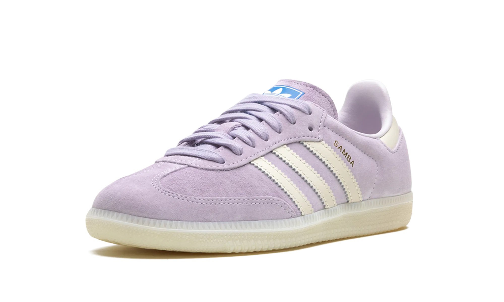 Samba OG "silver dawn/chalk white/off white" morning jog Urban Adventure