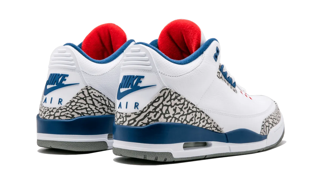 Easy Step Air Jordan 3 Retro OG "True Blue"