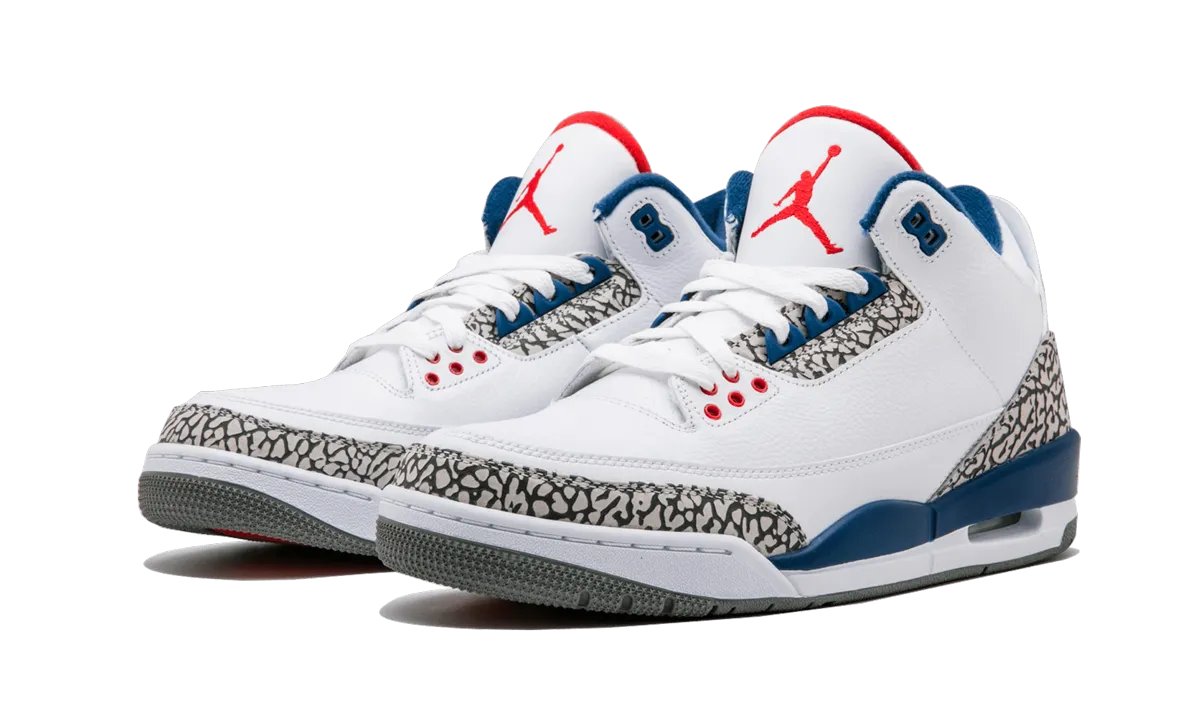Quiet Traction Timeless Accent Air Jordan 3 Retro OG "True Blue"