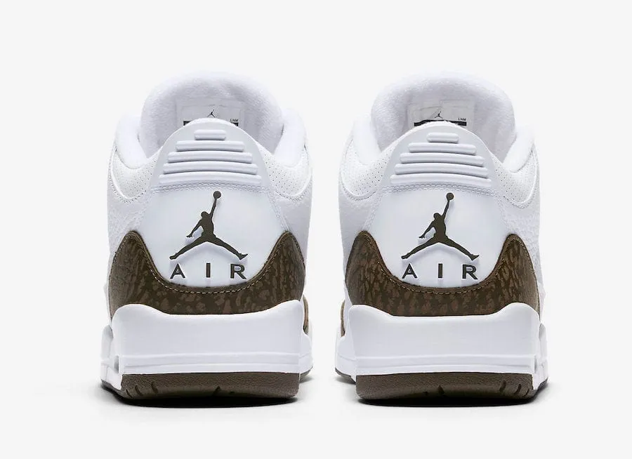 Dawn Pace Mid Top Style Jordan 3 Retro Mocha (2018)