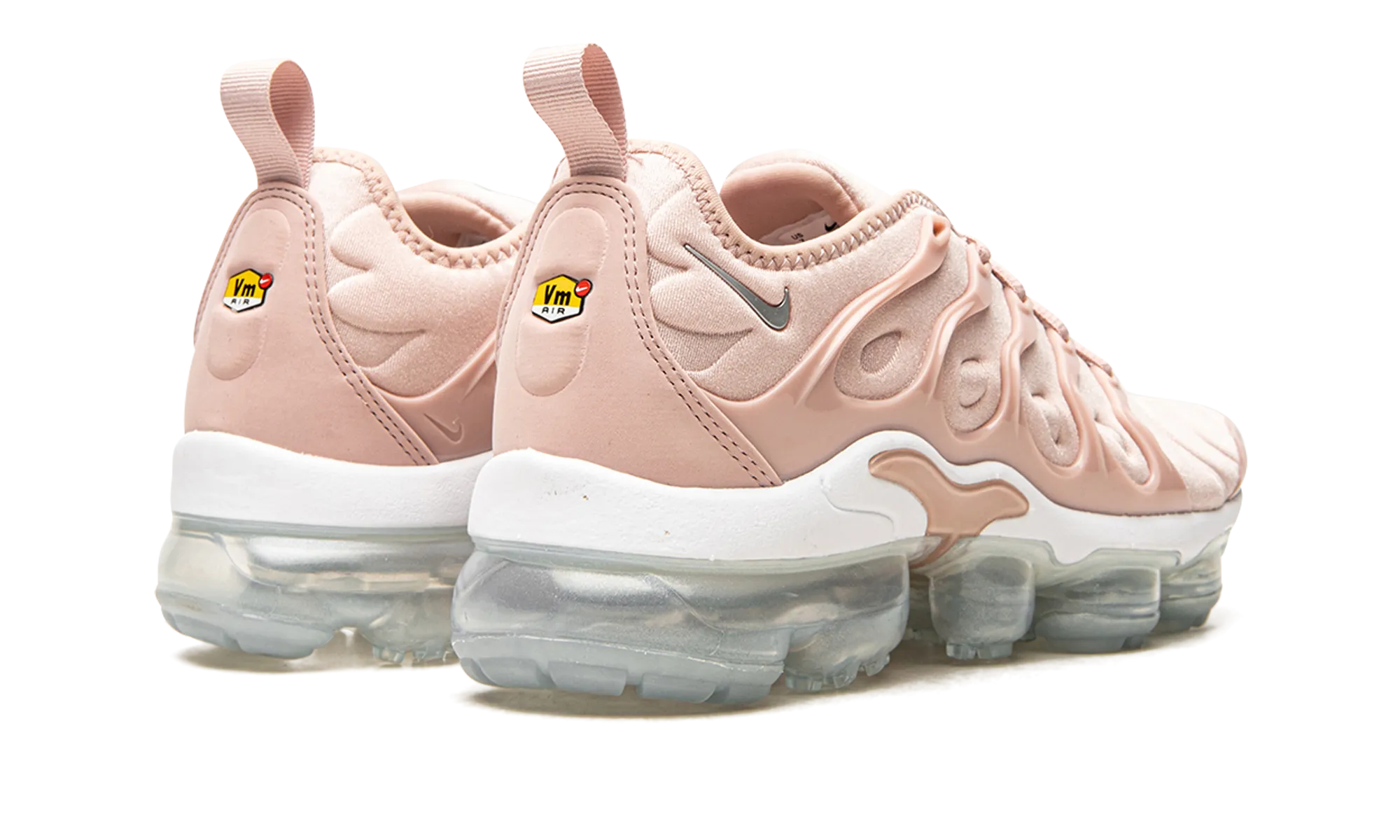 AIR VAPORMAX PLUS MNS WMNS "'Pink Oxford'" Barefoot simulation
