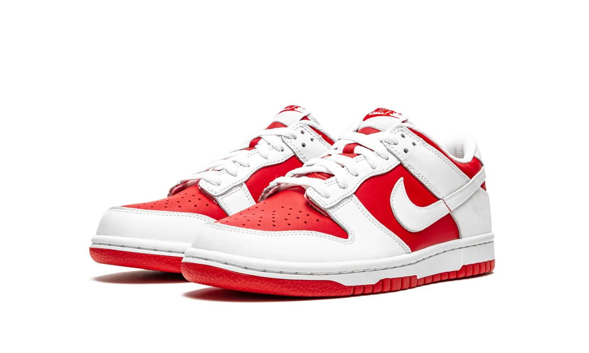 Velcro Design Comfort   cushion Nike Dunk Low "University Red 2021" Grade School