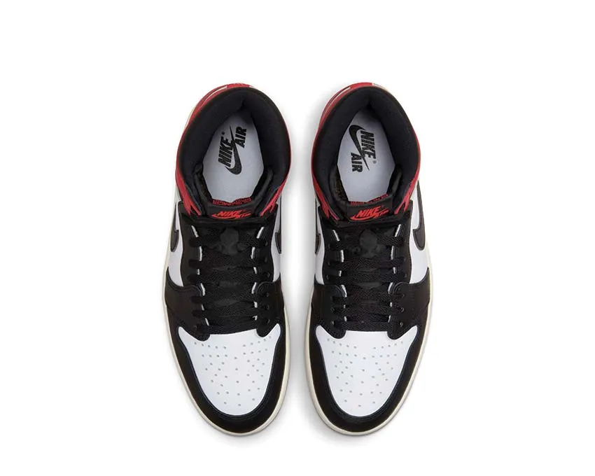 Air Jordan 1 Retro High OG "Black Toe" Easy on