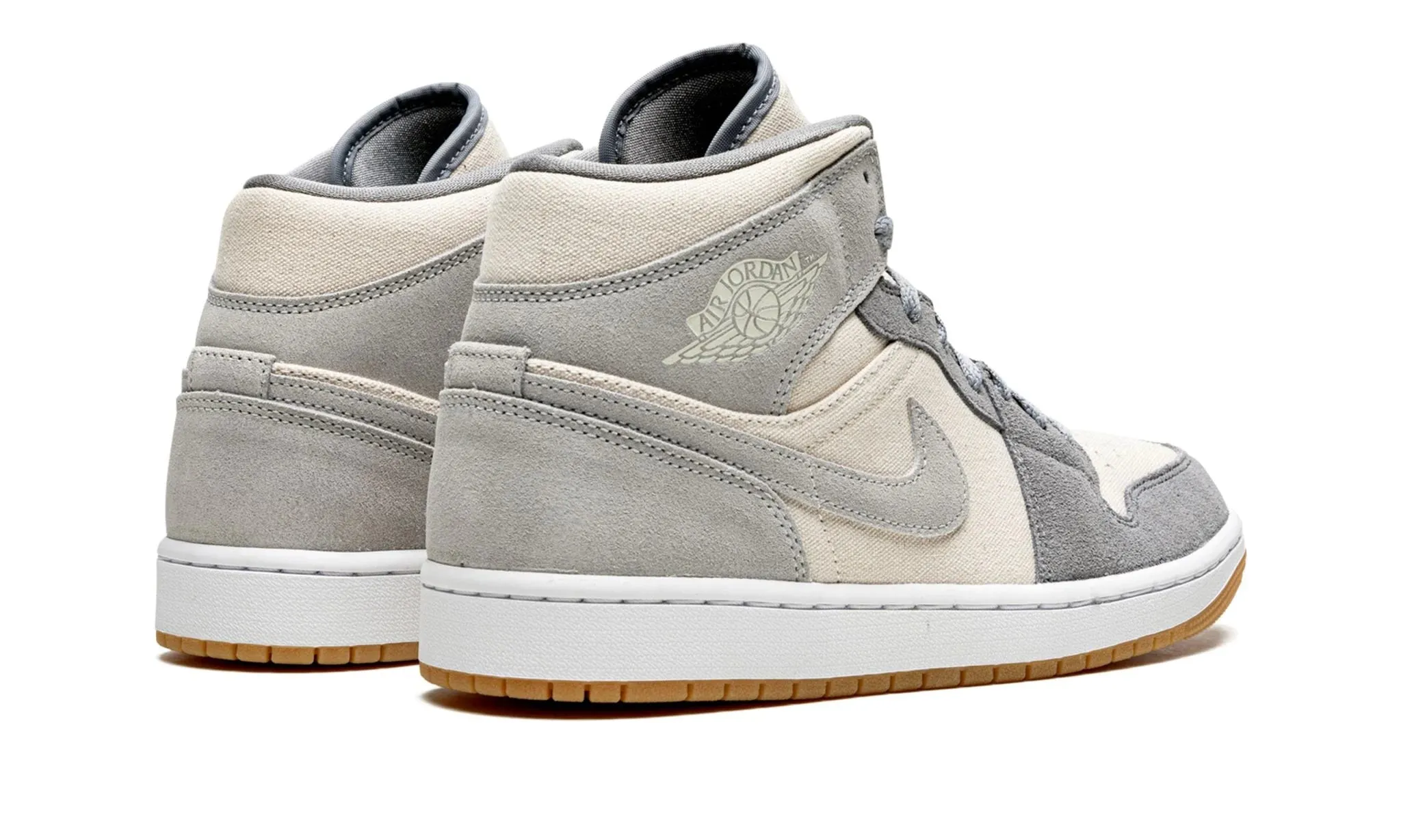 Everyday Mood Air Jordan 1 Mid Coconut Milk Particle Grey