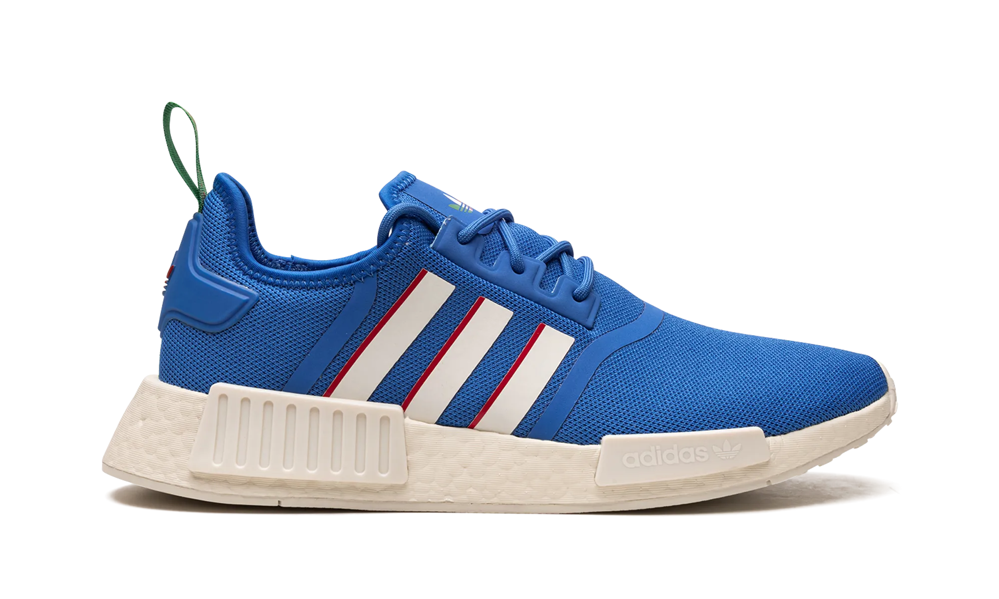 Classic Comfort Peak Hike Nmd r1 "Red / Royal Blue / Off White"