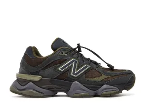 New Balance 9060 Blacktop Dark Moss Track Trek Cafe Style