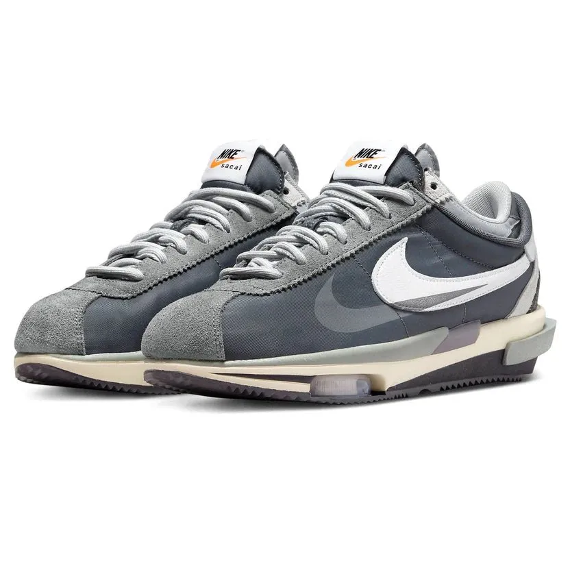 Stitch Free Versatile Upper Nike Zoom Cortez SPx Sacai 'Iron Grey'