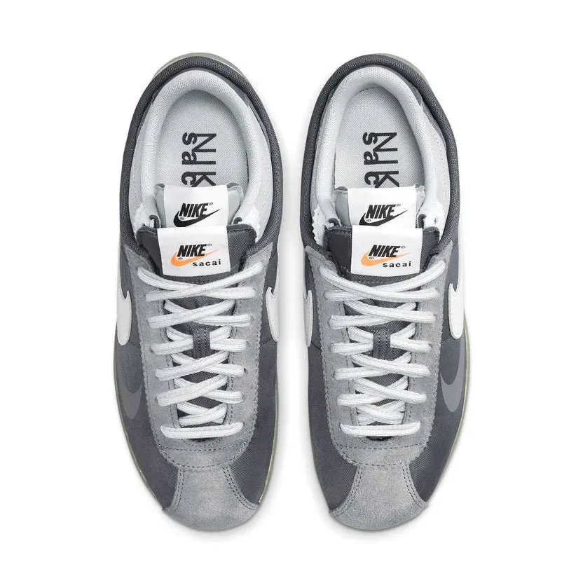 Simple Pair Step Free Nike Zoom Cortez SPx Sacai 'Iron Grey'