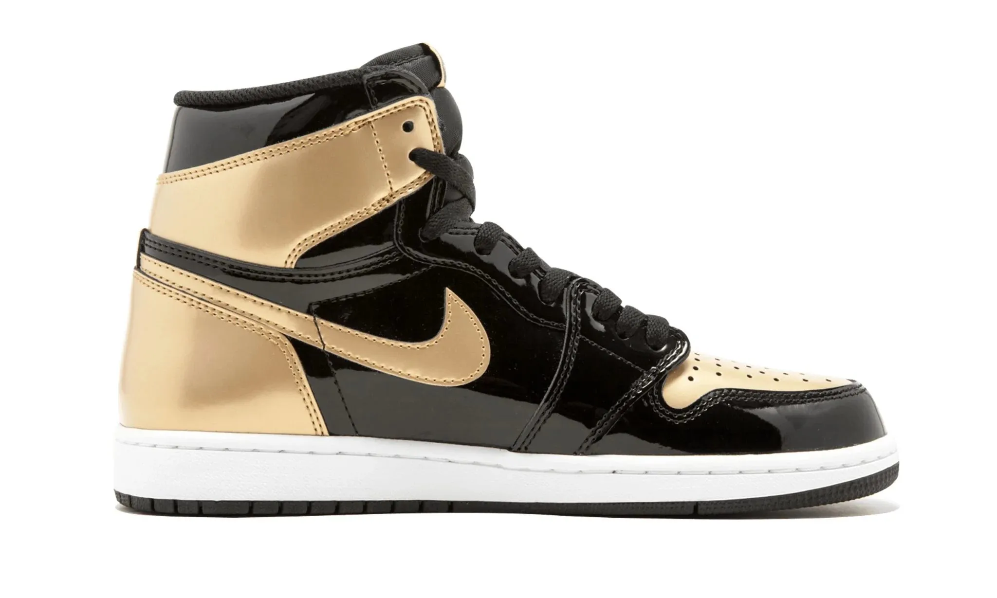 ElasticMaterial Gel cushion Air Jordan 1 Retro High OG NRG "Gold Toe"