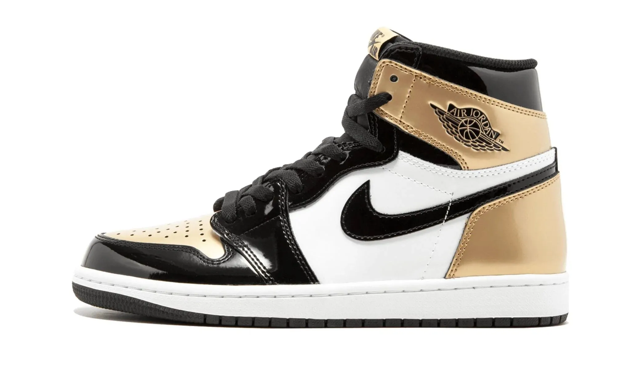 Air Jordan 1 Retro High OG NRG "Gold Toe" Joint Relief Support Zone