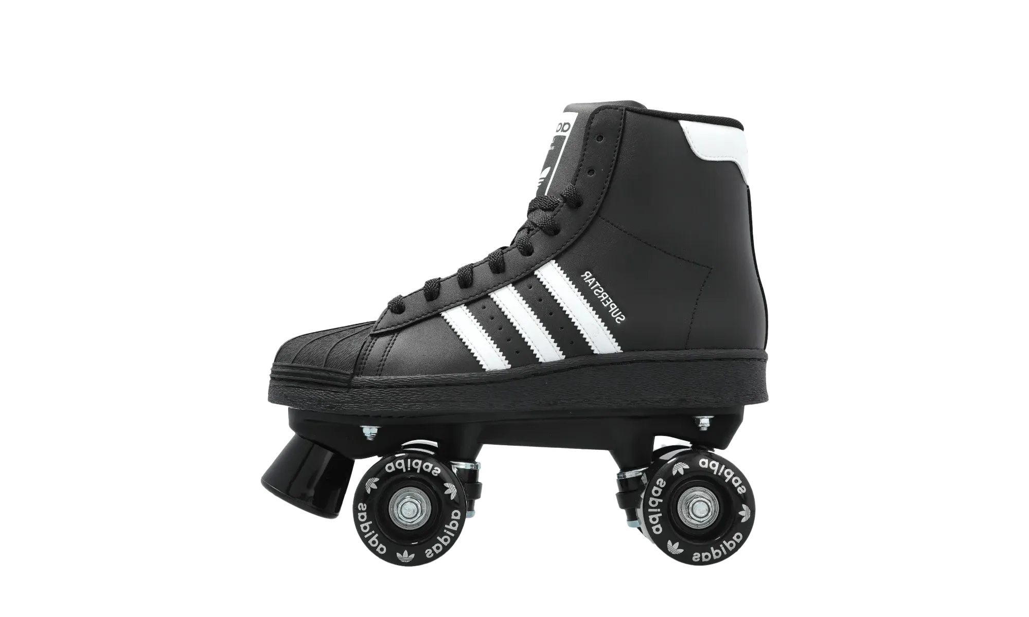 Superstar 82 Skate WMNS "Black White" No Tie Fit Edge Appeal