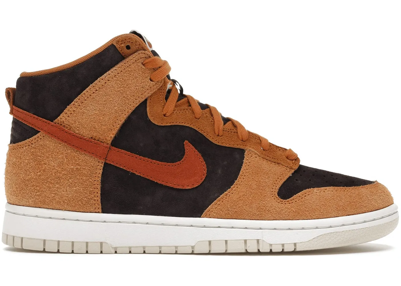 Shock Absorb Nike Dunk High PRM Dark Russet