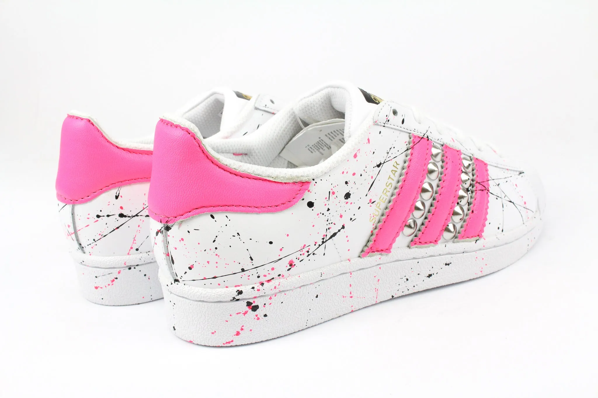 Adidas Superstar Pink Fluo & Vernice Walk Easy Sport Luxe
