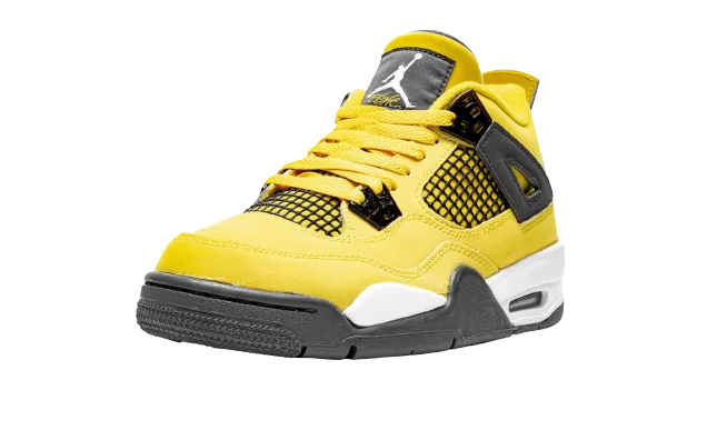 Easy Motion Jordan 4 Retro "Lightning 2021" Grade School