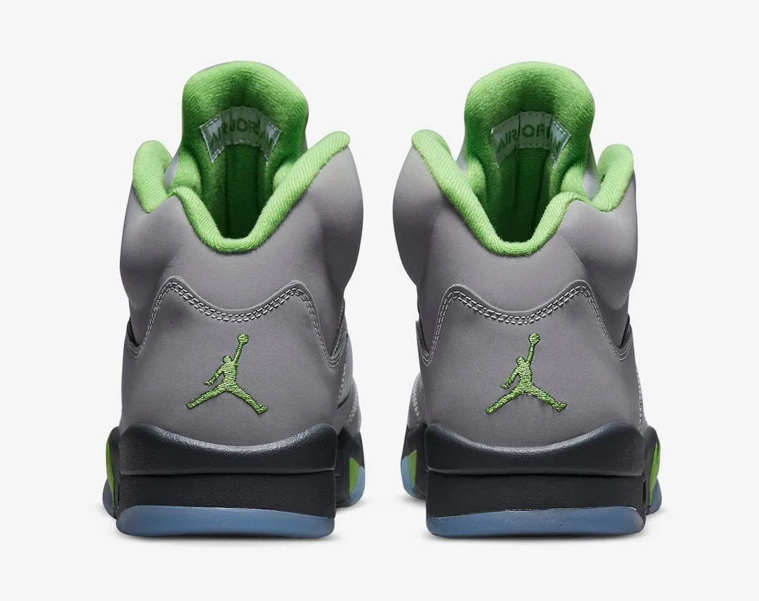 Jordan 5 Retro Green Bean (2022) Sleek Aesthetic Simple Layers