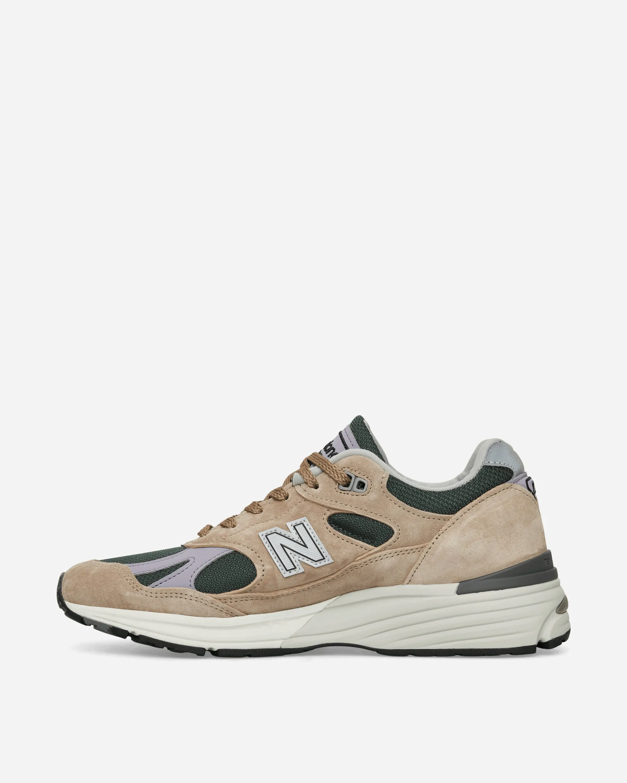 London Cool MADE in UK 991v2 Sneakers Cement / Douglas Fir / Lavender Grey