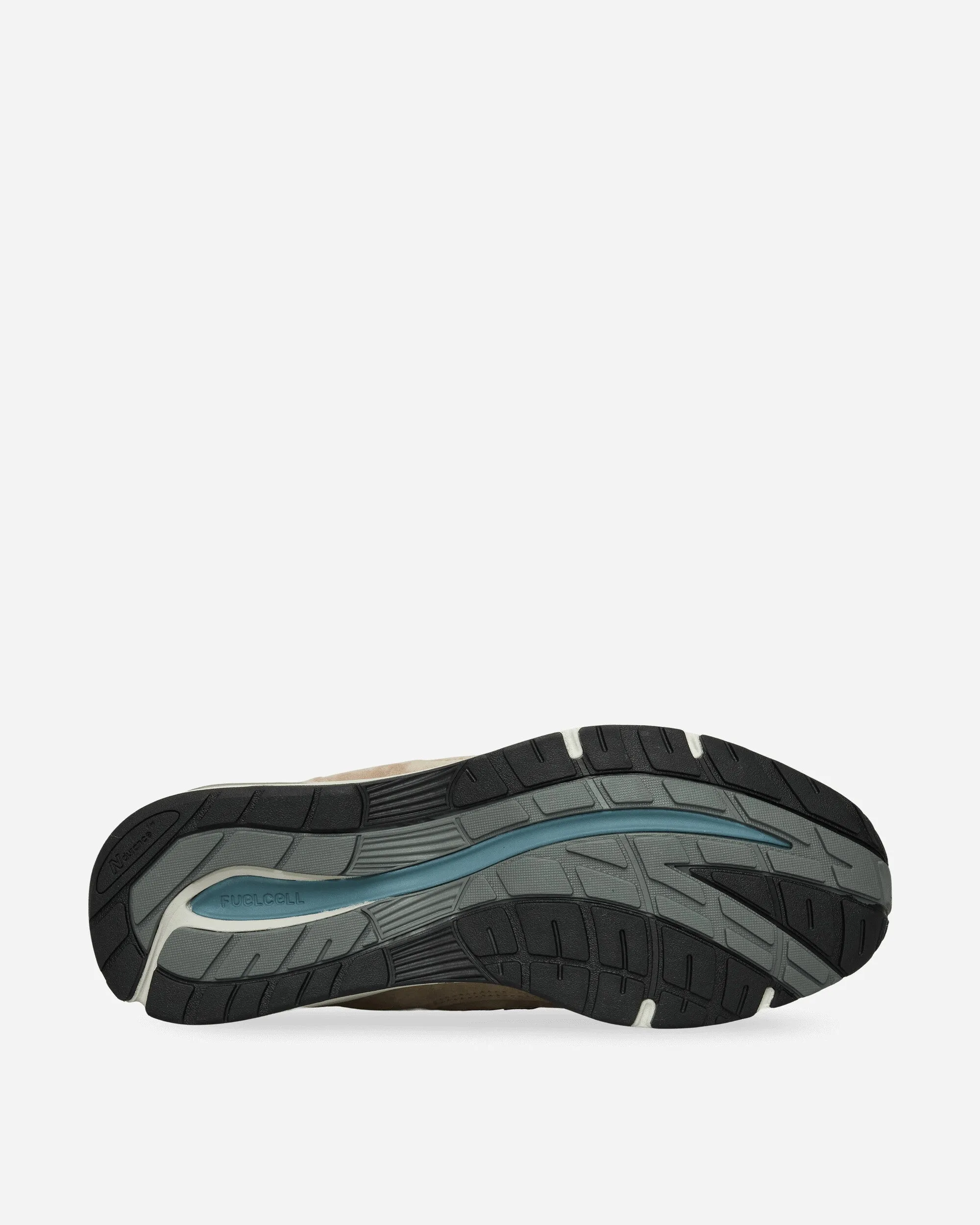 Pastel tone MADE in UK 991v2 Sneakers Cement / Douglas Fir / Lavender Grey