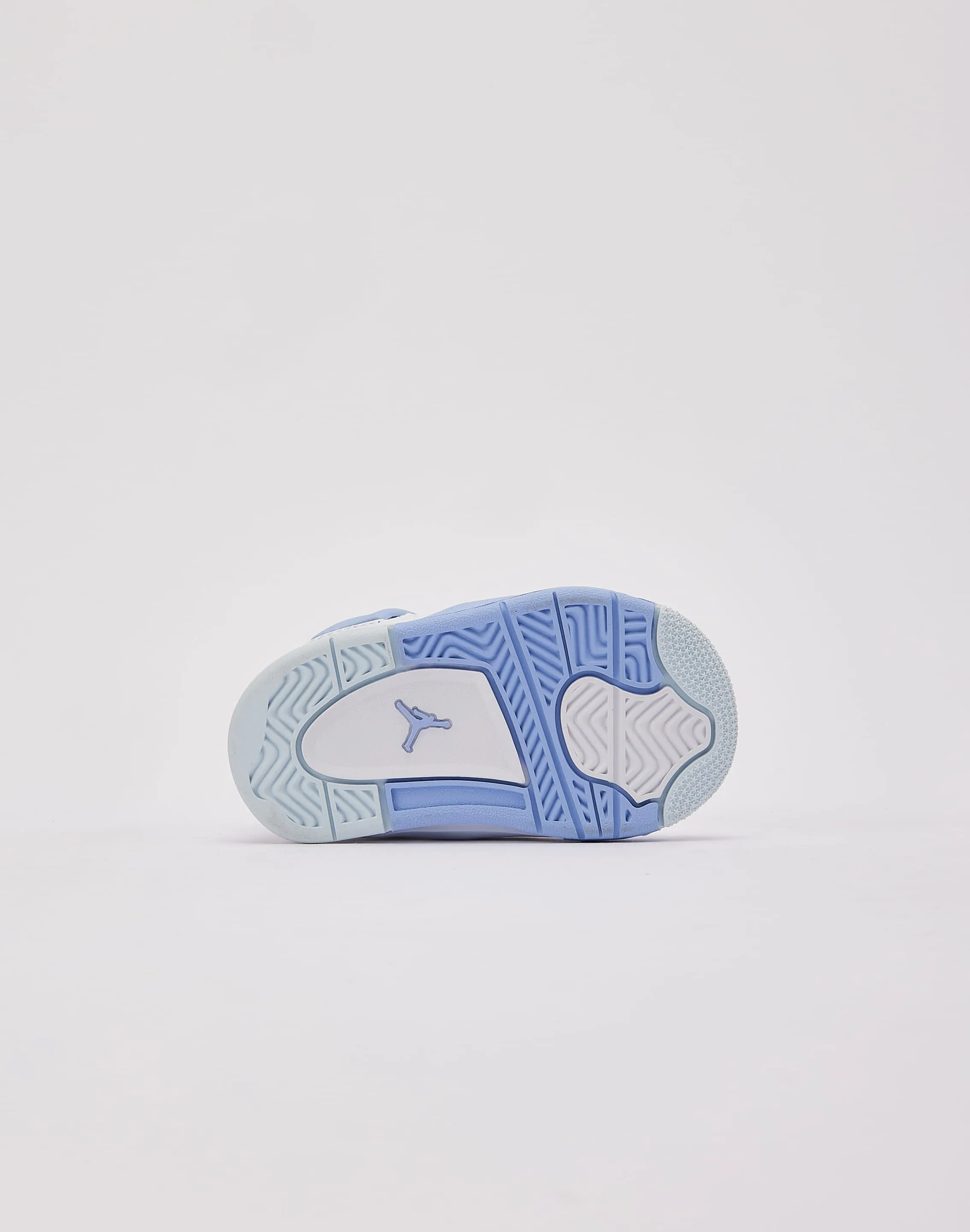 Jordan Air Jordan 4 Retro 'Aluminum' Toddler Elastic laces Street Run