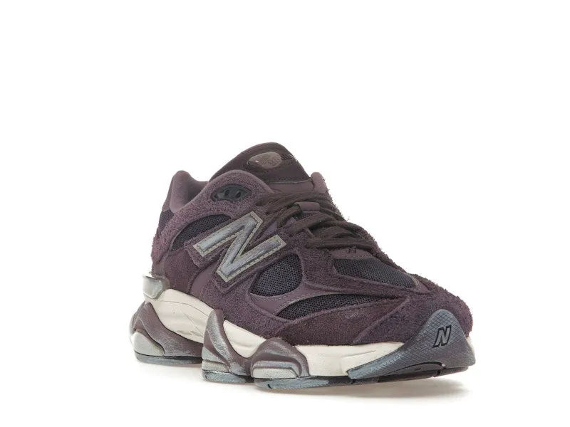 New Balance 9060 ASOS Exclusive Purple Overdye Cliff Edge shape fit