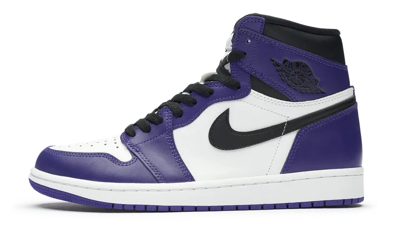Espadrille Style Daily Mood Jordan 1 Retro High Court Purple White (2020) 555088-500