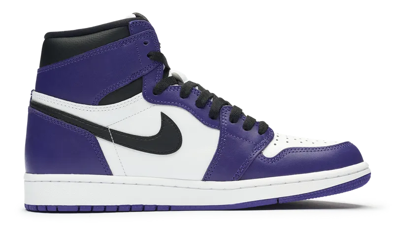 Bus Hop Jordan 1 Retro High Court Purple White (2020) 555088-500