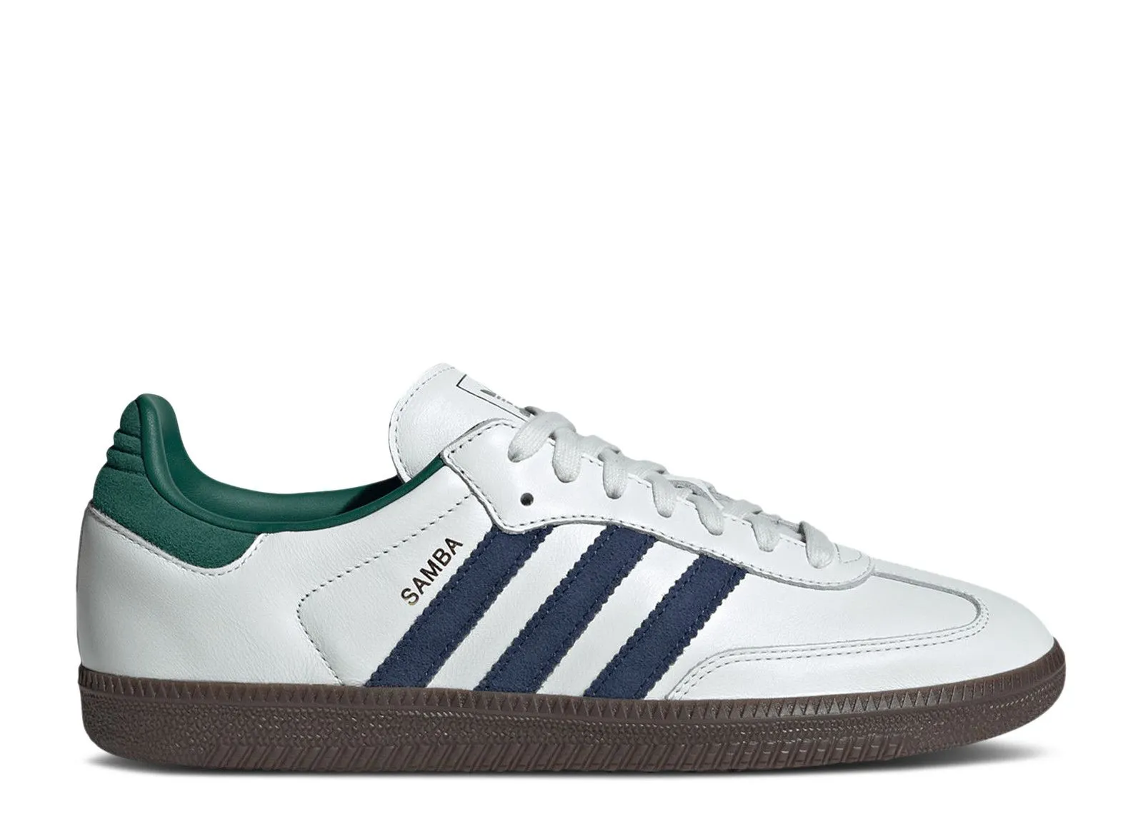 Adidas Samba OG Black White Collegiate Green Classic Wear Club Pace