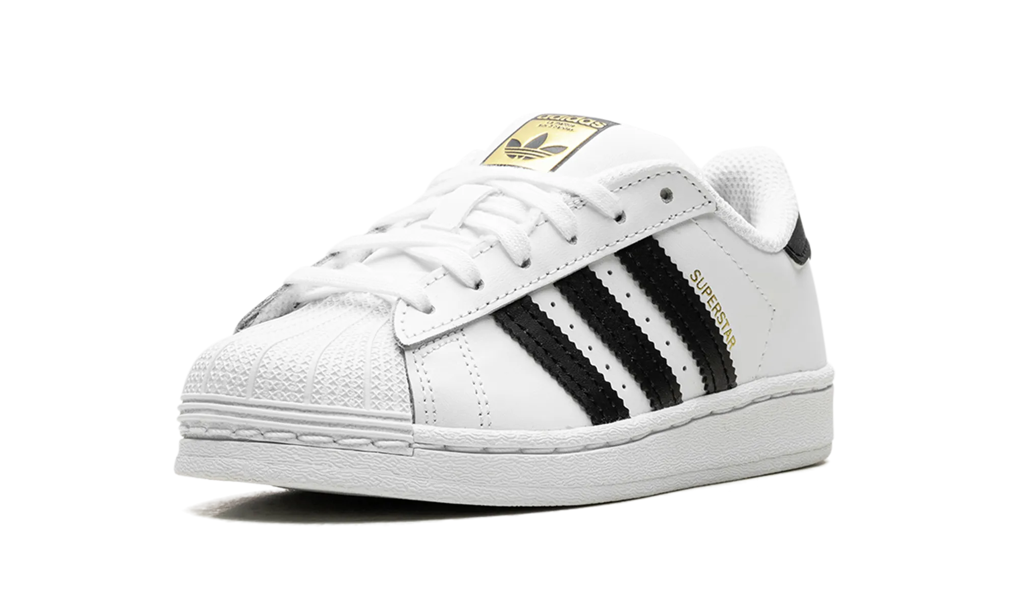 Superstar PS "Black and White" No Laces