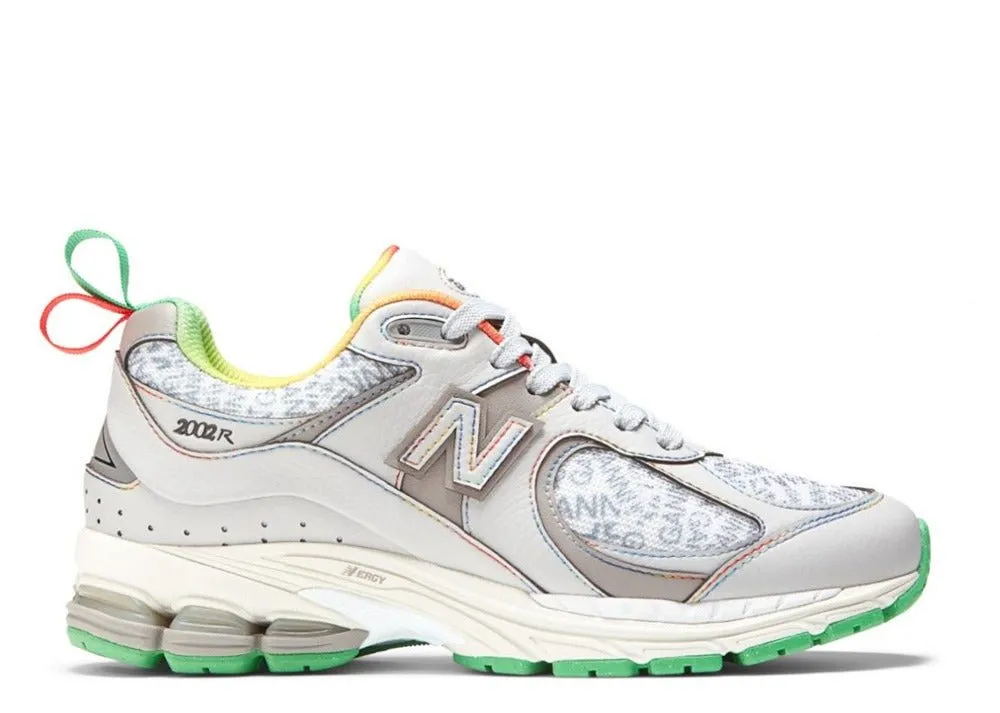 New Balance 2002R Ganni Green Grey Everyday Wearability Step Smart