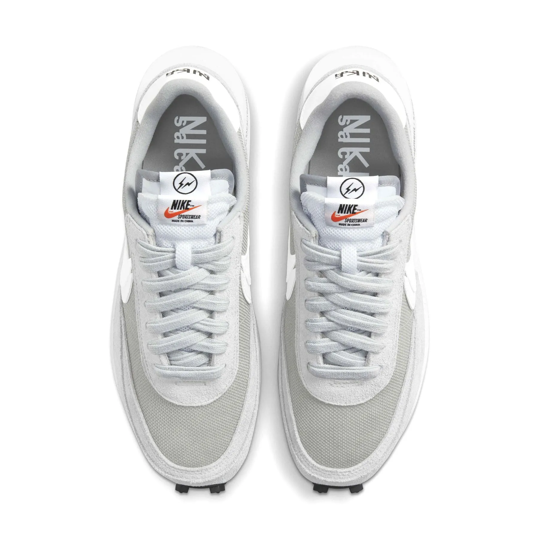 CanvasMaterial Fragment Design X Sacai X Nike LDV Waffle 'Light Smoke Grey'