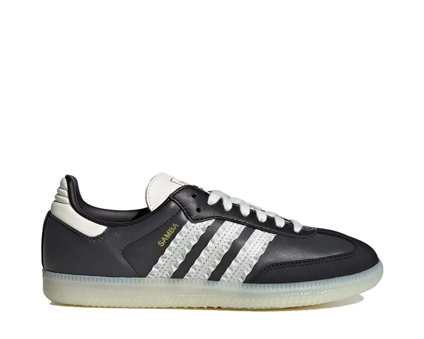 Round Toe Flat Finish Adidas Samba OG "Carbon" W